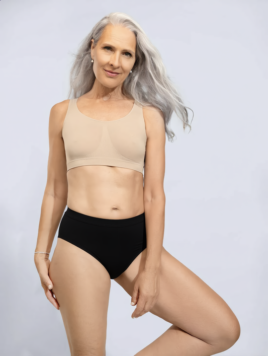 Culotte anti-fuite urinaire invisible ( sans couture ) - protection 12h